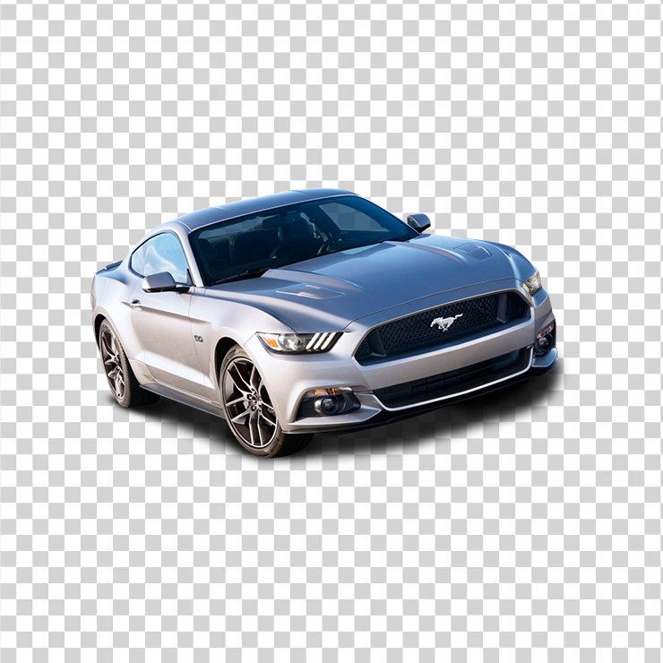 Ford Mustang Silver Car
