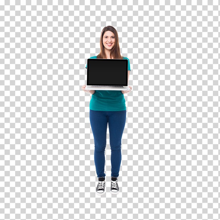 Girl With Laptop