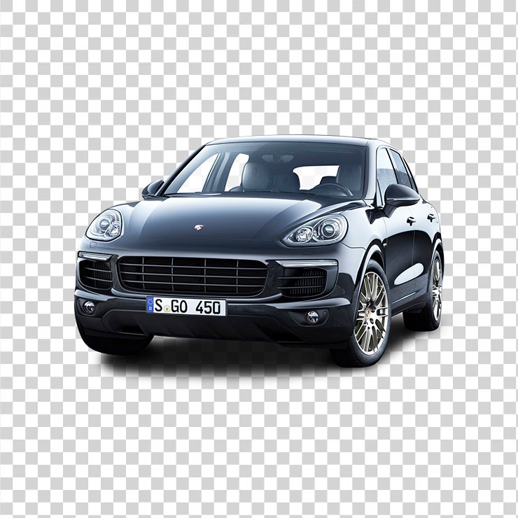 Gray Porsche Cayenne Car