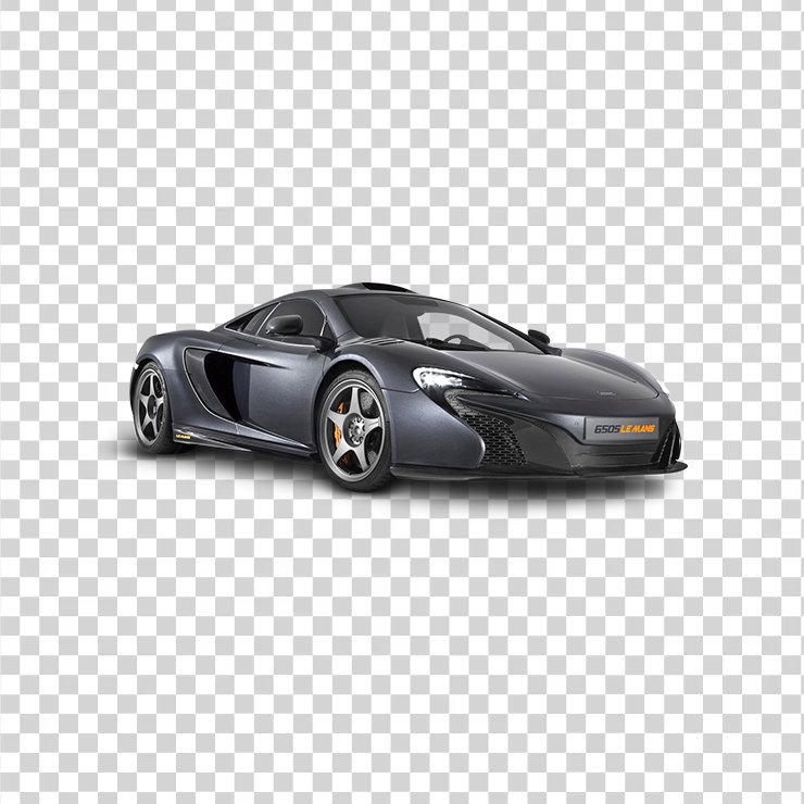 Grey Mclaren S Car