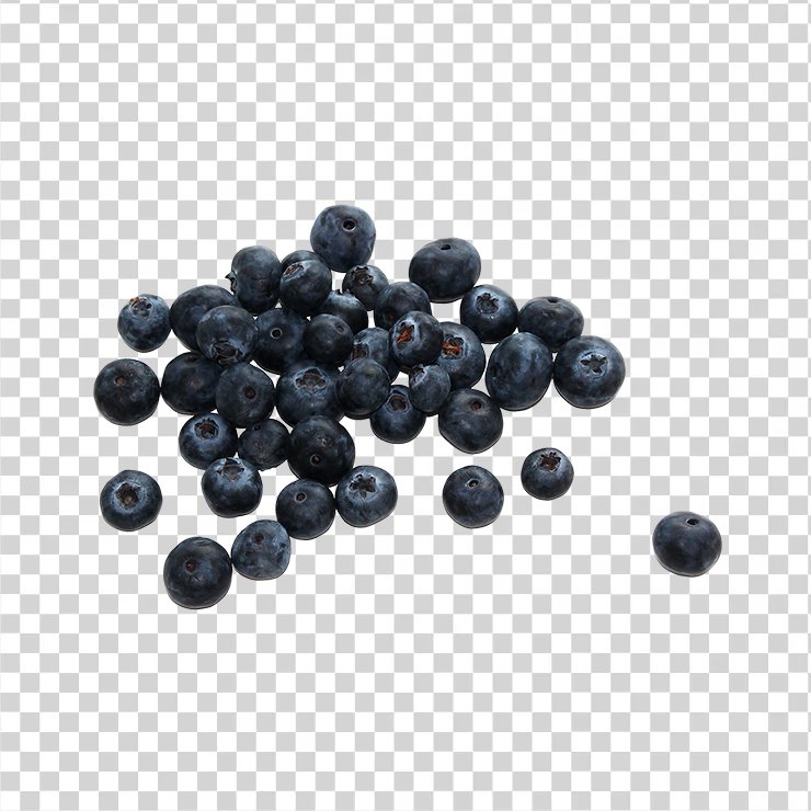 Group Of Fresh Bueberries