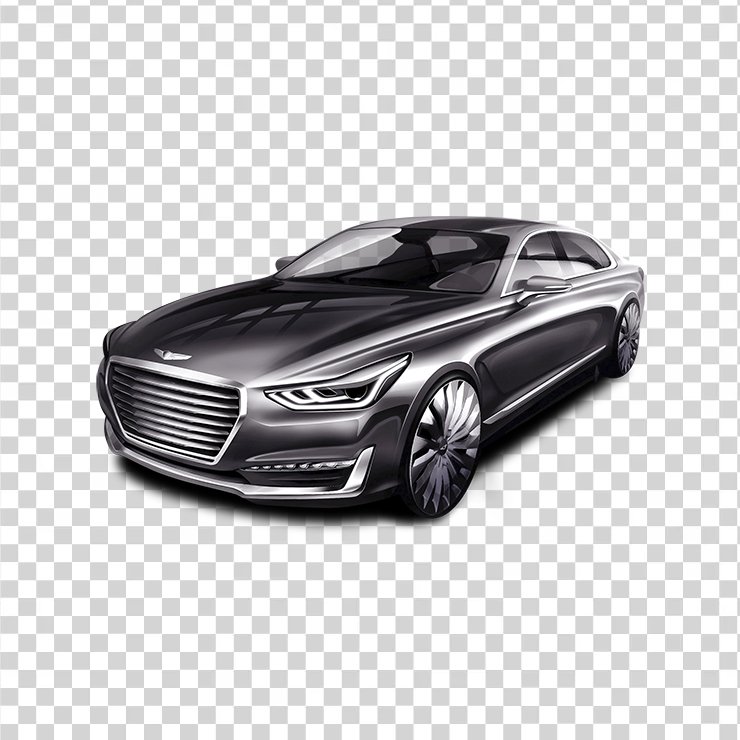 Hyundai Genesis G Gray Car