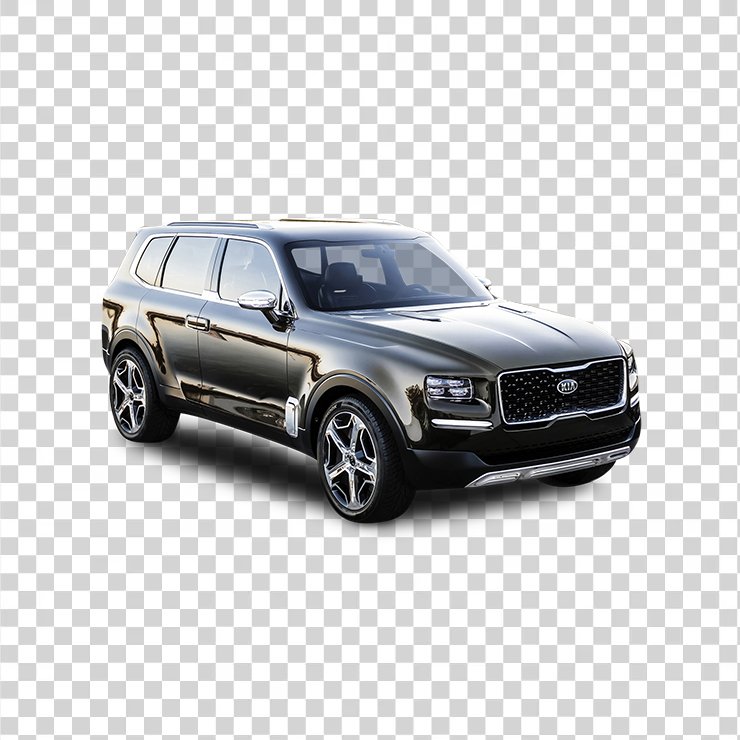 Kia Telluride Black Car