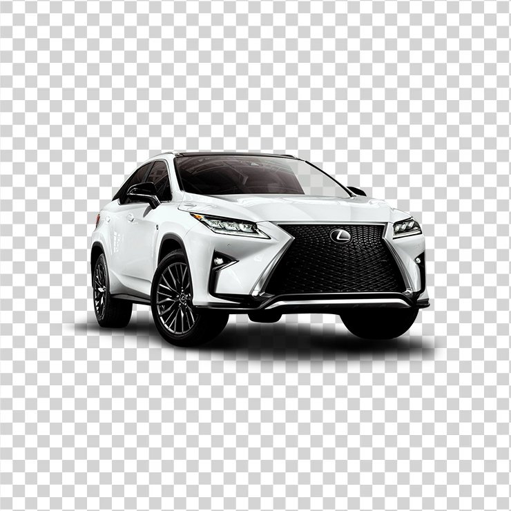Lexus Rxf White Car