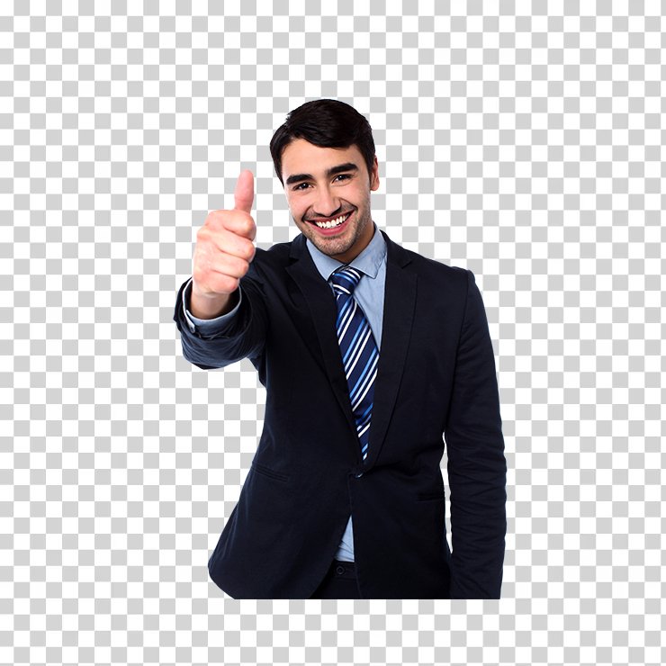 
									Men Pointing Thumbs Up  1