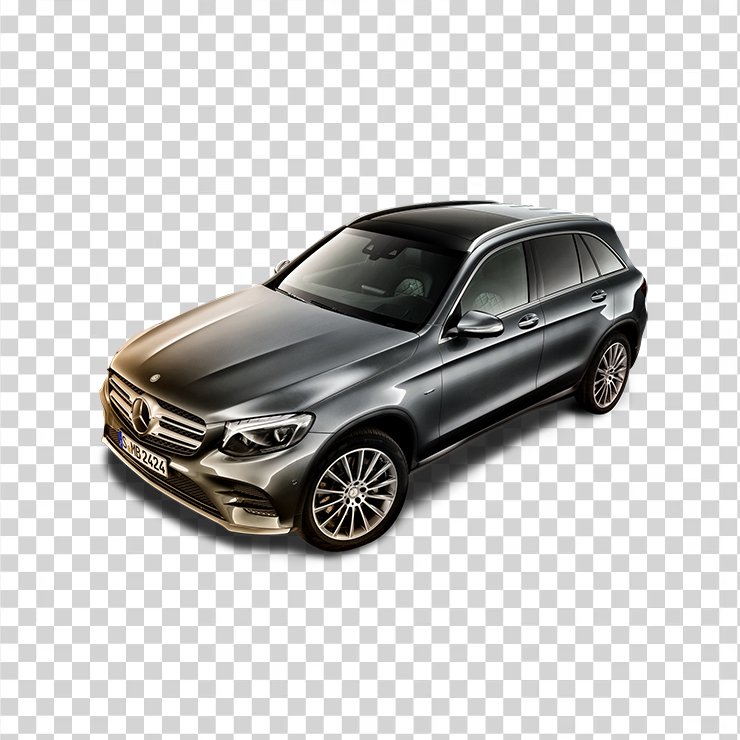 
									Mercedes Benz Glc Gray Car