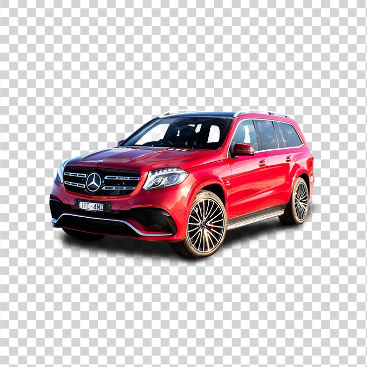 
									Mercedes Benz Gls Class Red Car