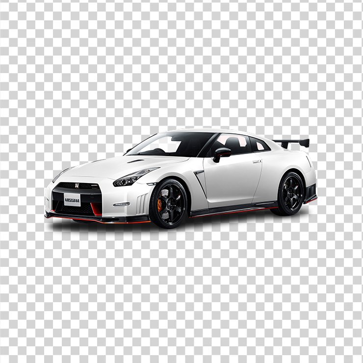 Nissan Gt R Nismo White Car