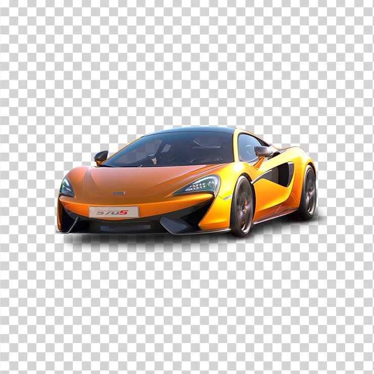 Orange Mclaren S Car