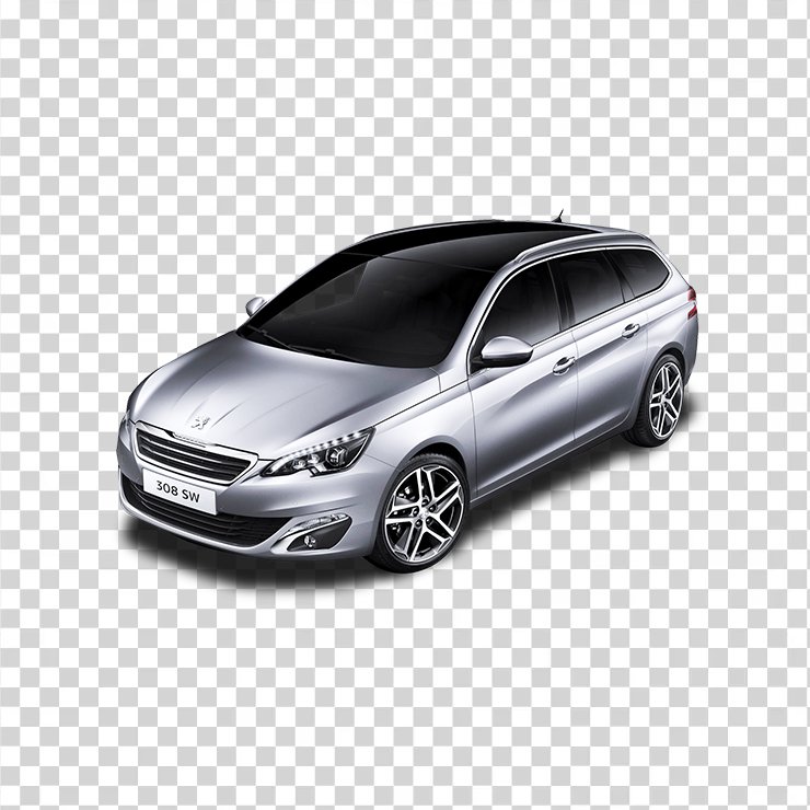 Peugeotsw Silver Car