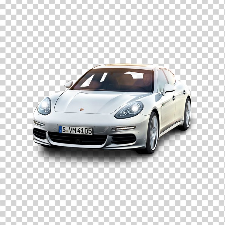 Porsche Panamera White Car