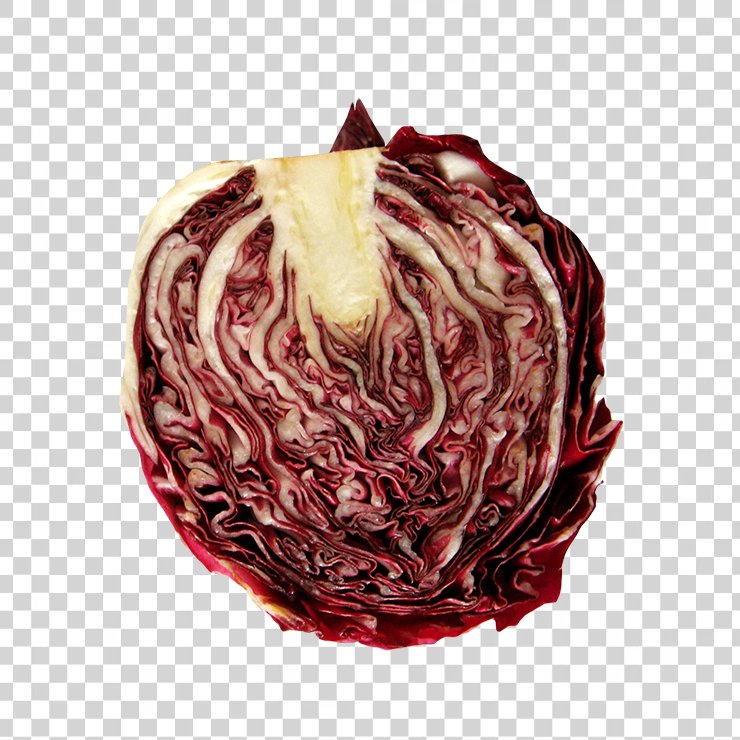 Radicchio half