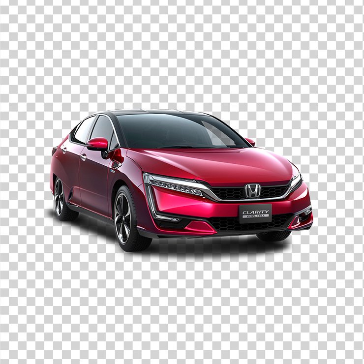 Red Honda Clarity Car