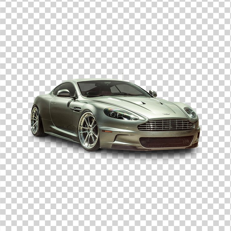 Silver Aston Martin Dbs Car
