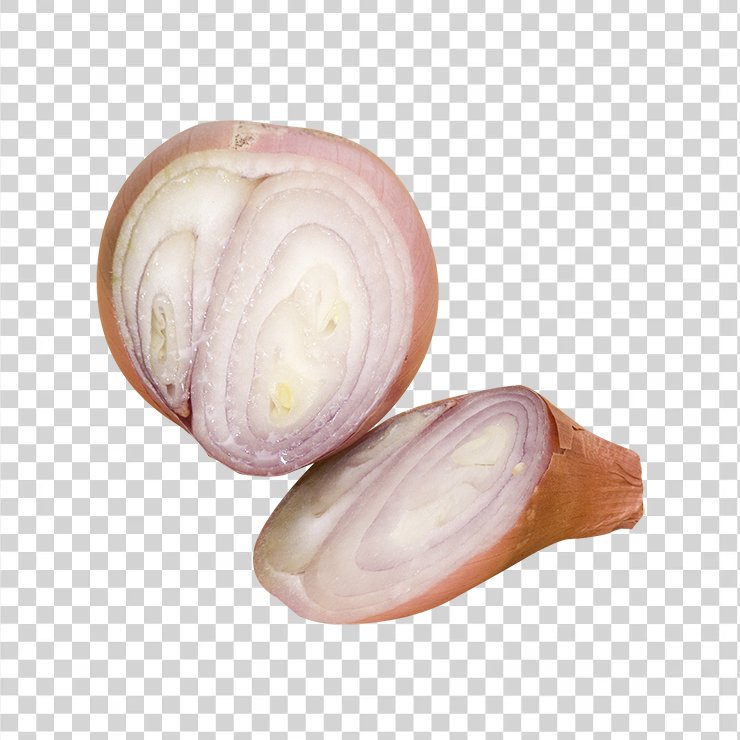 Sliced shallots 1