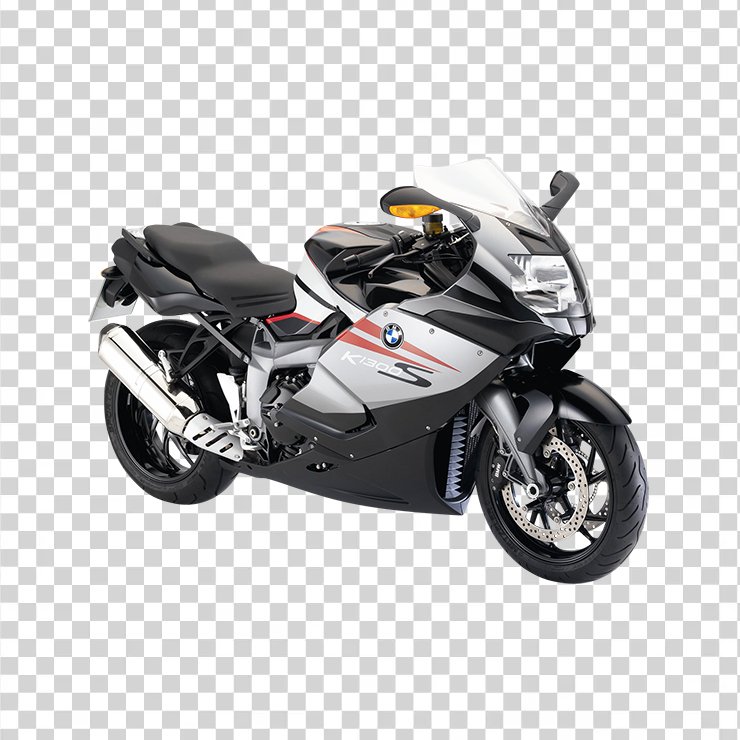 White Bmw Ks Sport Motorcycle Bike