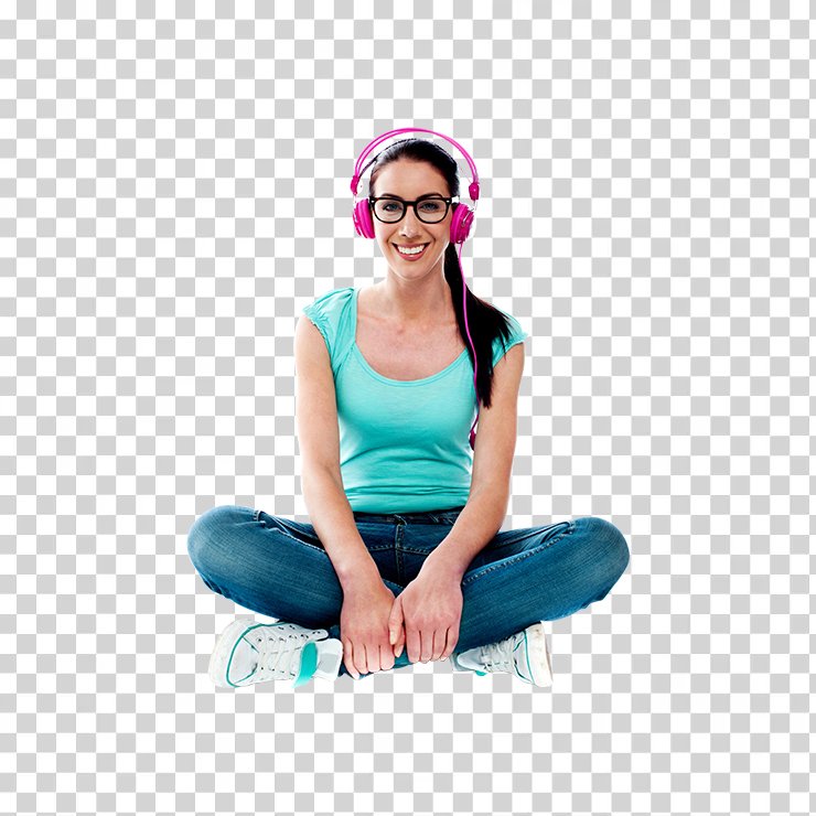 Women Listening Music Image 1