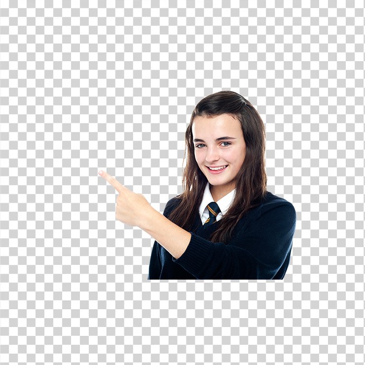 Women Pointing Left  1