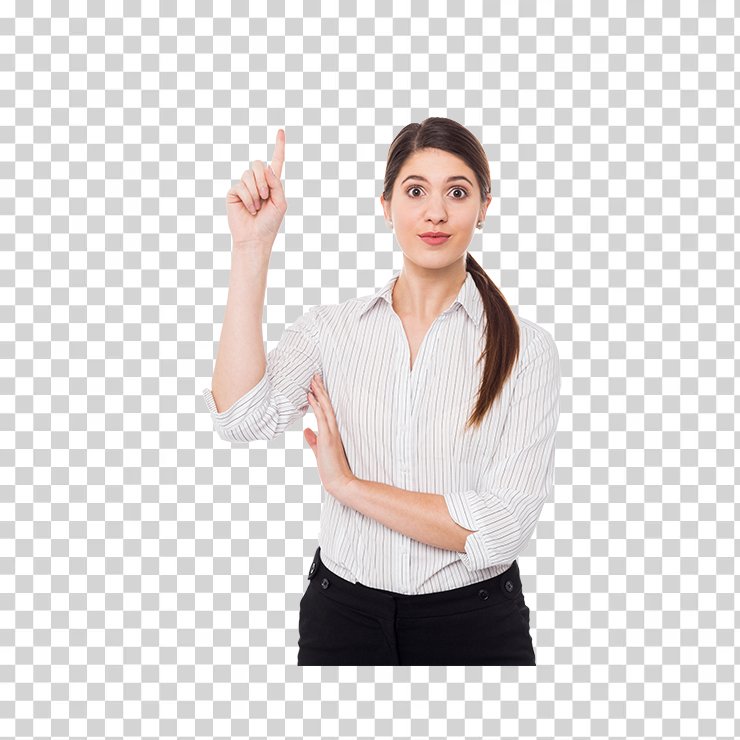 Women Pointing Top Photo