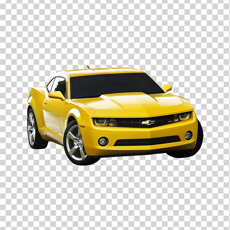 Yellow Camaro Transparent PNG