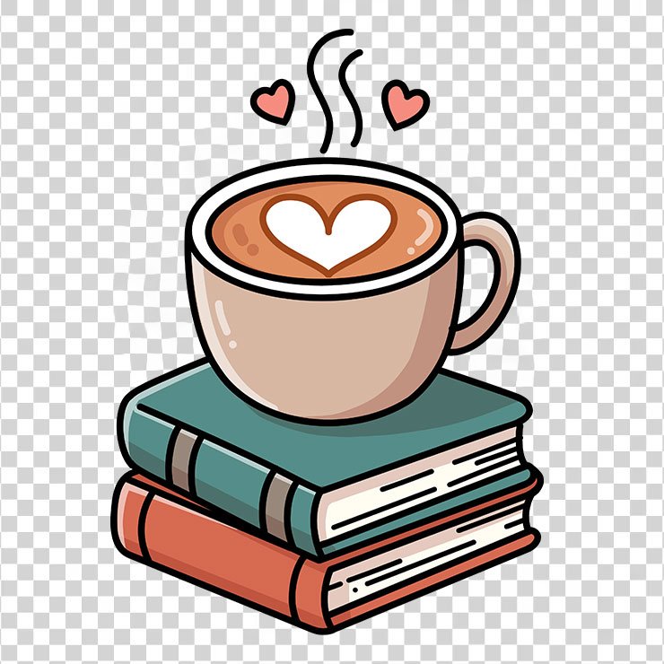 
									Cozy Coffee and Books Delight